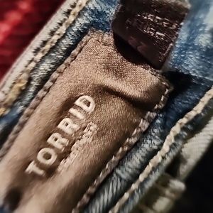 5 button Plus 22W Denim shorts